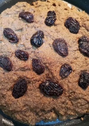 Una foto de Galletón de avena en sartén