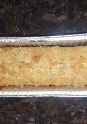 Una foto de Budín de mozzarella y verdura