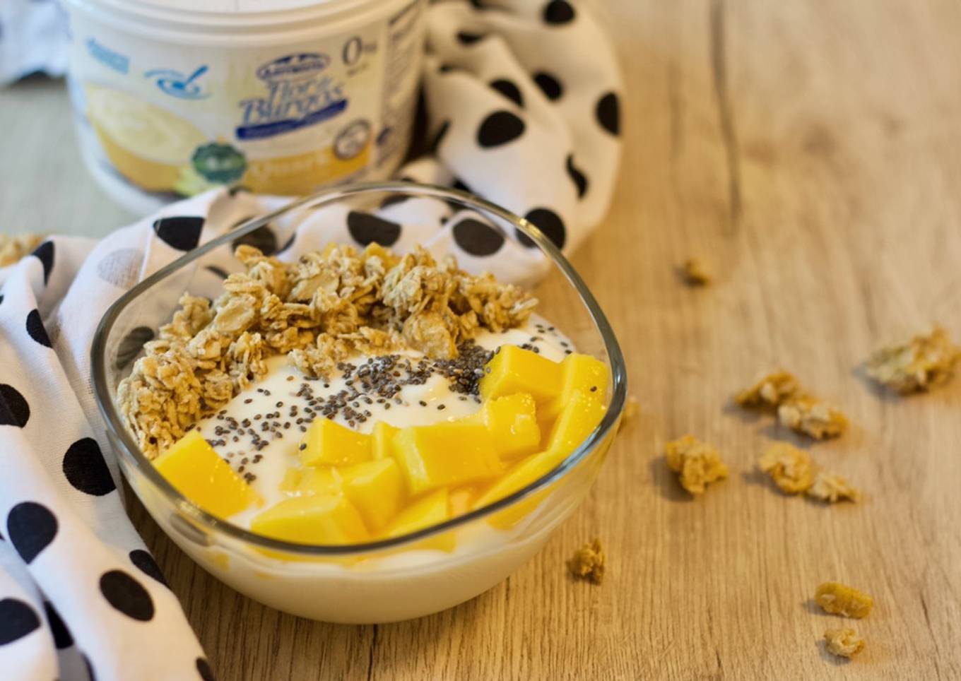 Bowl quark de vainilla