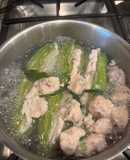 Chả cá thác lác nhồi khổ qua