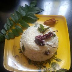 A picture of Curd rice.