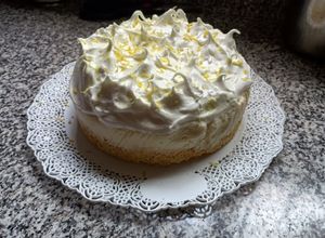 Una foto de Lemon pie helado