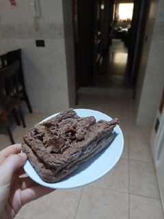 Una foto de Cookie cake keto