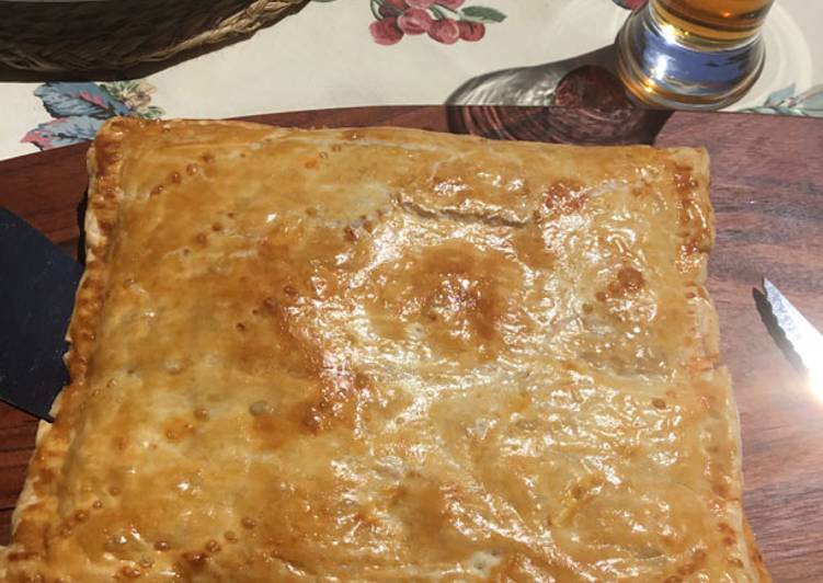Empanada de morcilla de Burgos