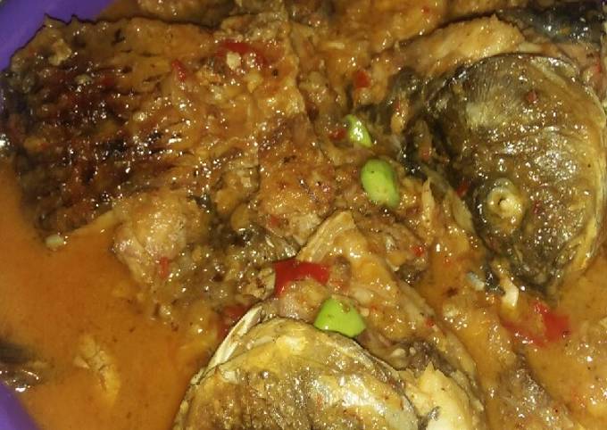 Resep Ikan mas bumbu kuning, Lezat