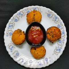 A picture of Corn handva bites.