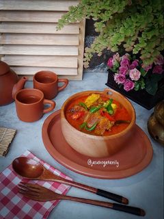 Foto resep 25. Ikan Pe Kuah Santan Pedas