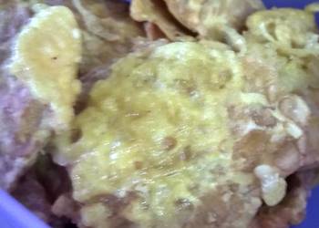 Siap Saji Tempe goreng tepung beras Nikmat Lezat