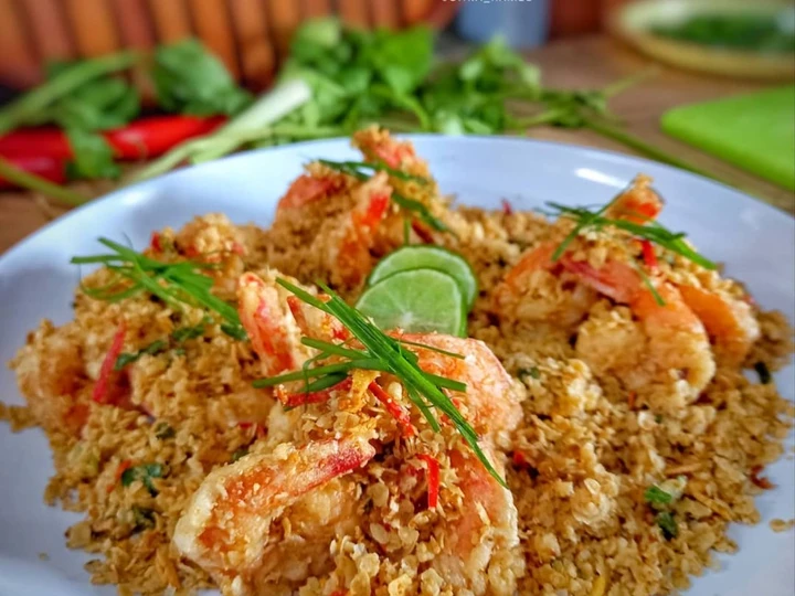Langkah Gampang Membuat Resep 🍤Udang Goreng Oat🍤 yang Bisa Manjain Lidah Anti Ribet, Sempurna