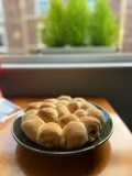 Tear and share Dough balls with different fillings for the football!