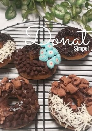 Foto resep Donat Simpel Tanpa Telur, Tanpa Susu, Takaran Sendok