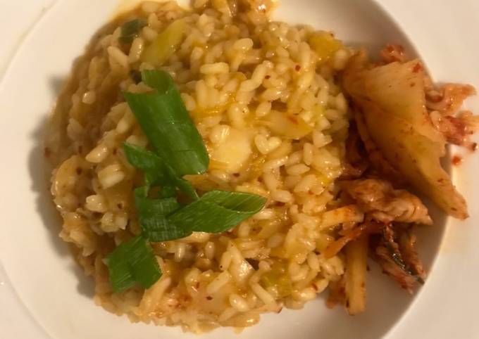 Kimchi-Risotto