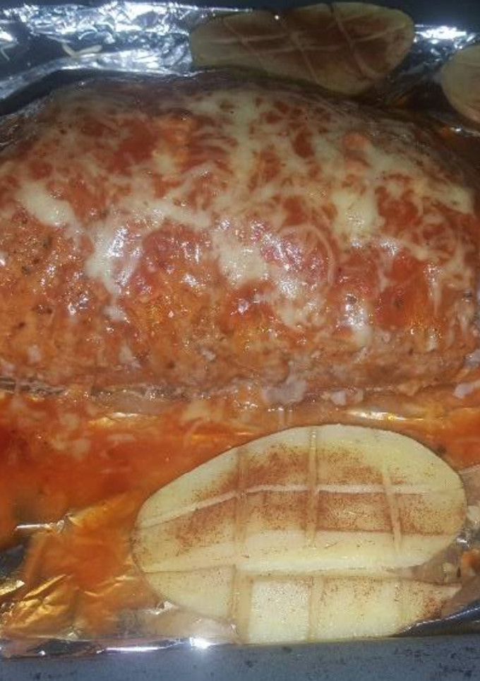 Una foto de Rollo de carne relleno