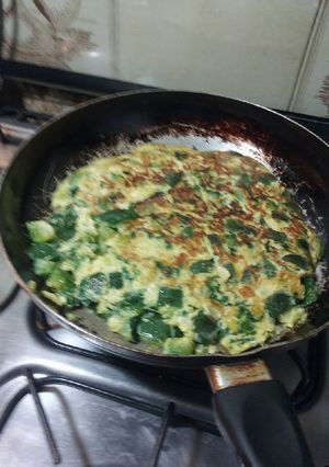 Una foto de Tortilla de zapallitos