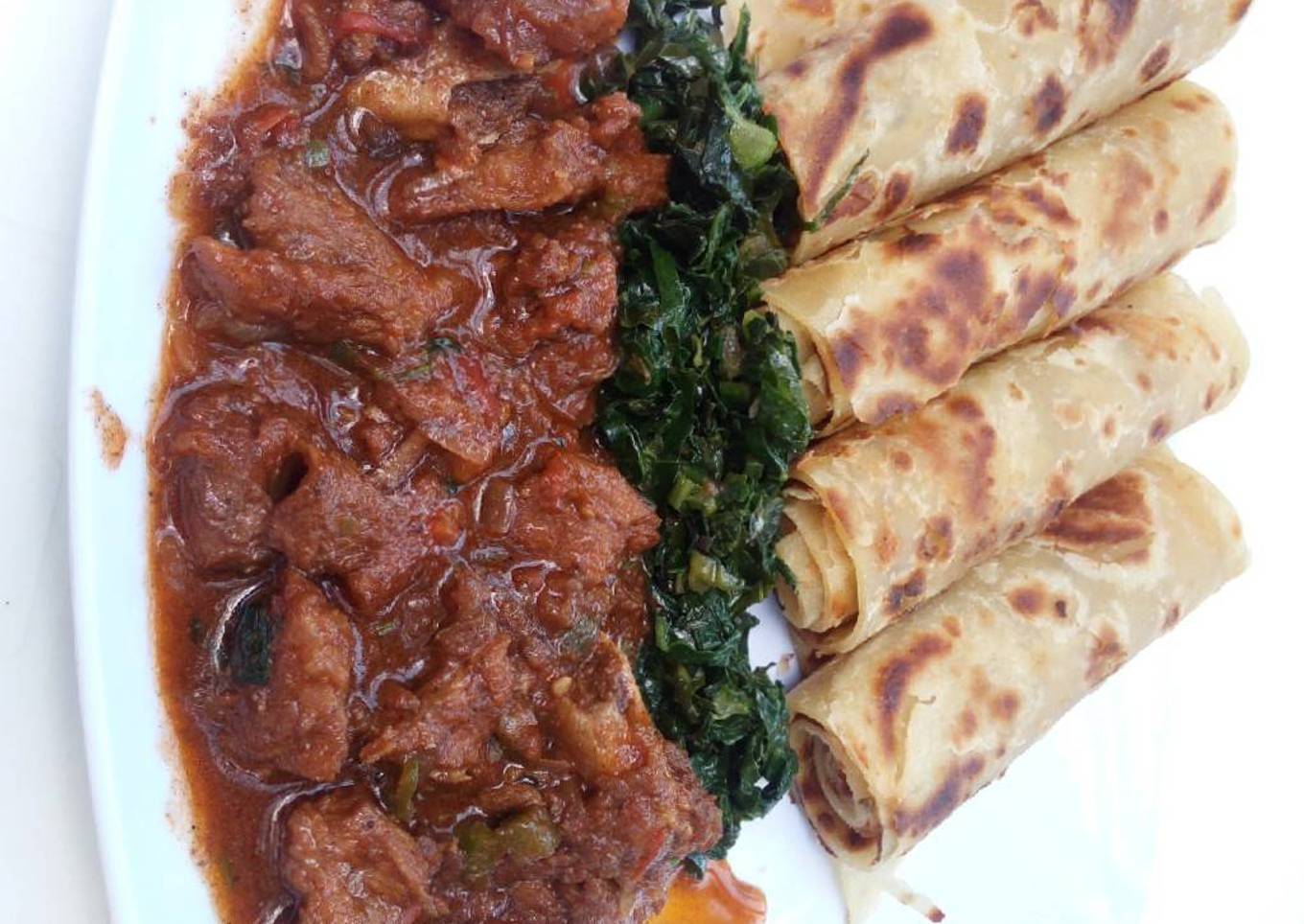 Beef Stew and Chapati