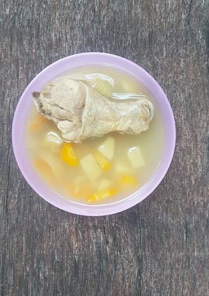 Foto resep Ayam kuah rempah (Mpasi 1 tahun+)