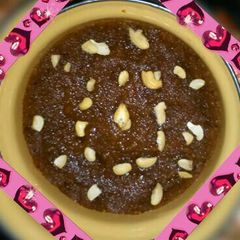 Moong dal halwa A picture of Moong dal halwa.