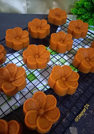 Foto resep Bolu Karamel Kukus (Bolu Sakura)