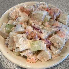 A picture of Creamy Classic Crab Salad.
