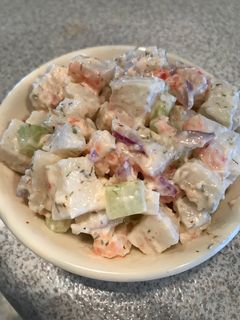 A picture of Creamy Classic Crab Salad.