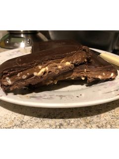 Foto di Torrone al cioccolato con riso soffiato 🍫