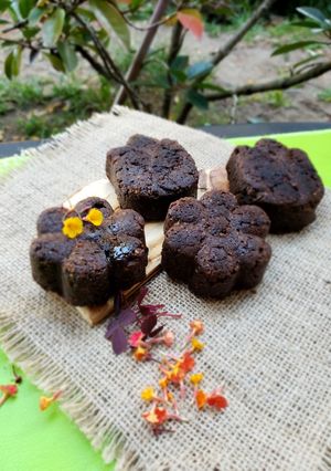 Una foto de Muffins de choco y algarroba