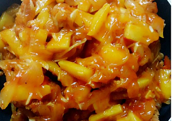 Resep Ayam tepung asam manis, Bikin Ngiler