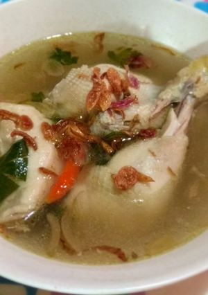 Foto resep Sop Ayam sederhana rasa warbiyasa 😁🐣