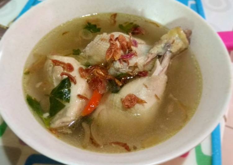 Sop Ayam sederhana rasa warbiyasa �?�?�