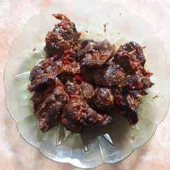 A picture of Tumis rampela ati.