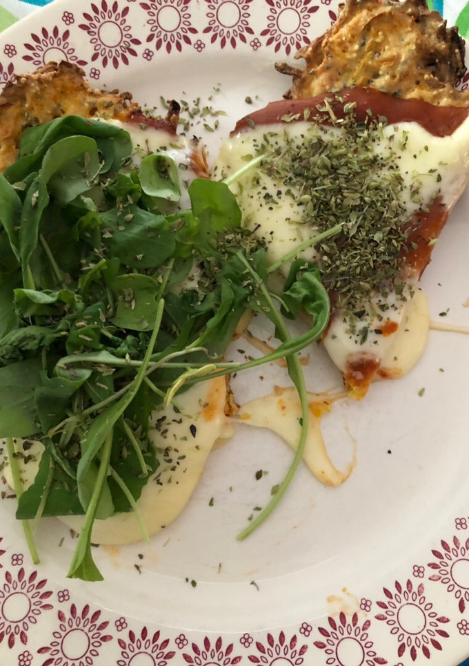 Una foto de Pizza base de zanahoria 🥕