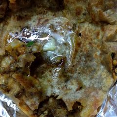 A picture of Moongdaal paratha.