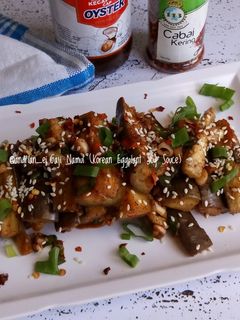 Foto resep Gaji Namul (Korean Eggplant Soy Souce)