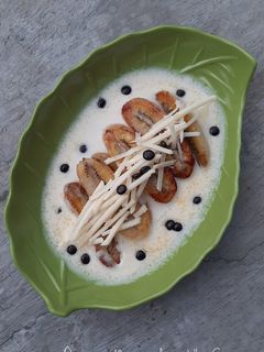 Foto resep Pisang Berendam Vla Susu