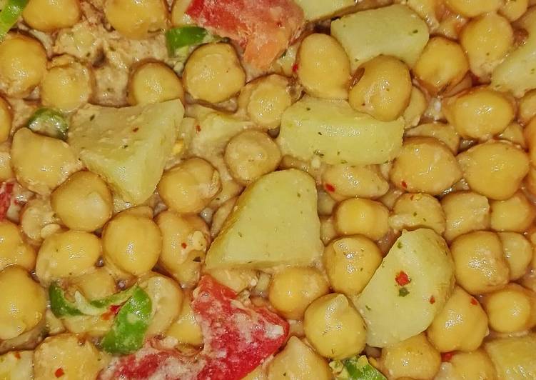 How to Make Favorite Chana Chat…💞