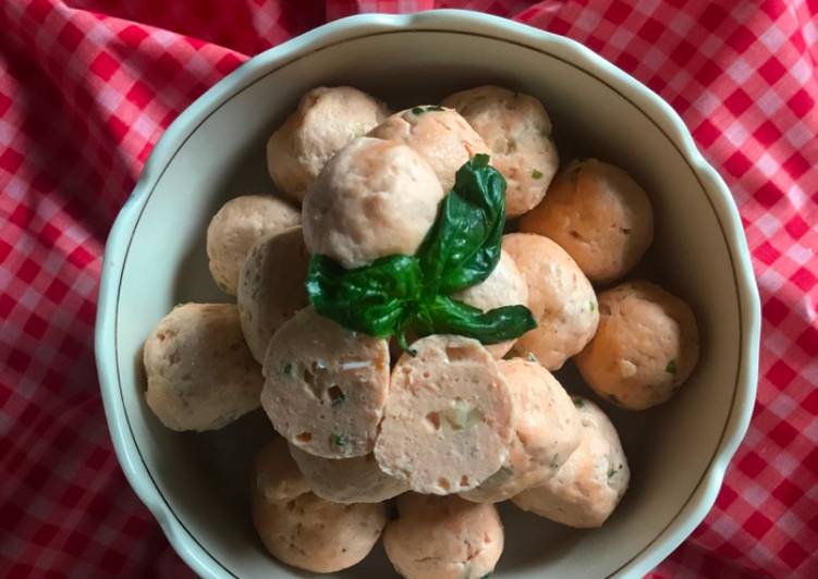 Bakso Salmon & Kacang Almond, Non MSG Menu Sehatš¤©