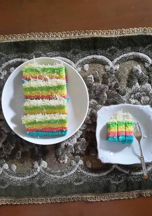 Foto resep Rainbow Cake