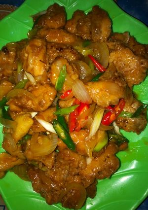 Foto resep Ayam asam manis (sederhana)