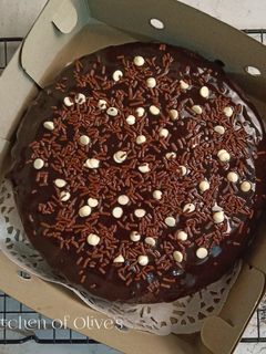 Foto resep Simple Chocolate Cake (Cake Coklat Mudah & Sederhana)