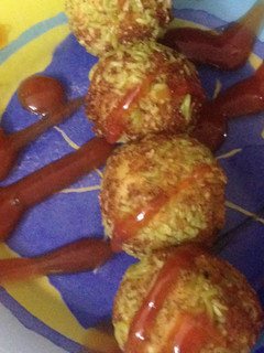 A picture of Noodles balls.