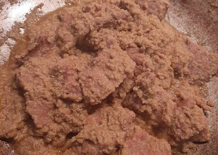 Cara Bikin Daging Bumbu Lapis (super simple) Irit Untuk Jualan