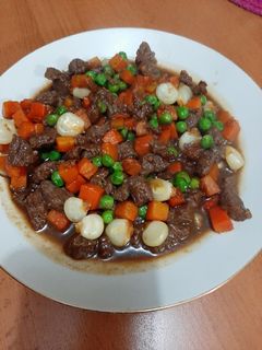 Una foto de Guiso de carne marinada