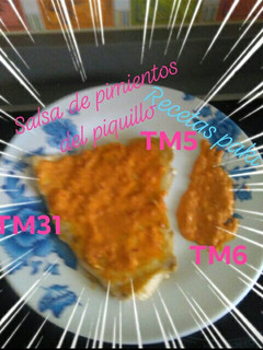 Una foto de Salsa de pimientos del piquillo 🍴 a mi manera 💠 con Thermomix5