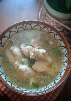 Foto resep Sop Ayam ala Hainan