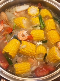 酸辣海鮮湯 的食譜成品照片