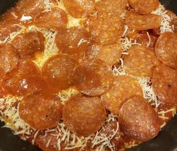 The New Way Prepare Recipe Skillet pizza chicken Delicious and Healthy