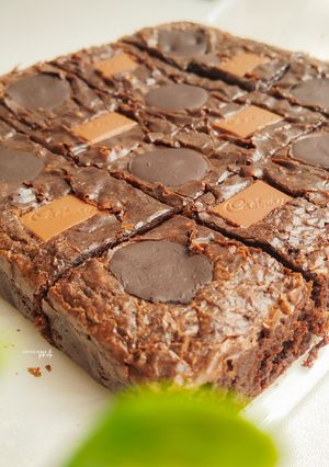 Foto resep Super Fudge Brownies versi ekonomis