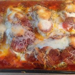 A picture of Pizza chicken.
