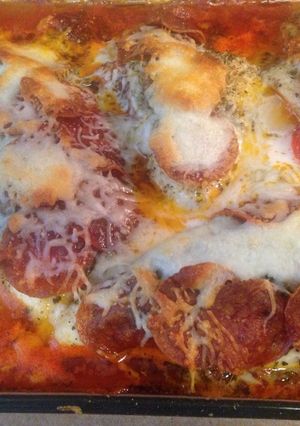 A picture of Pizza chicken.