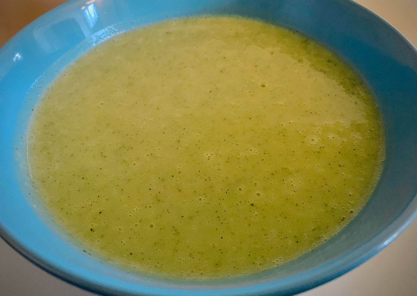 Crema de calabacín